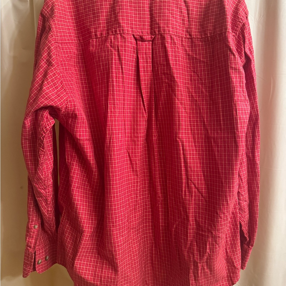 Pendleton Red Checkered Button Down Shirt - image 5